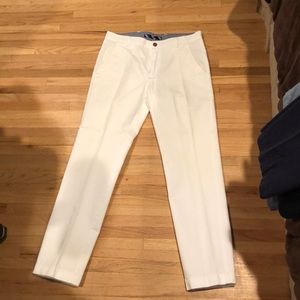 Brooks Brothers White Pants